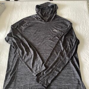 Eddie Bauer FREEDRY long sleeve w hood pullover